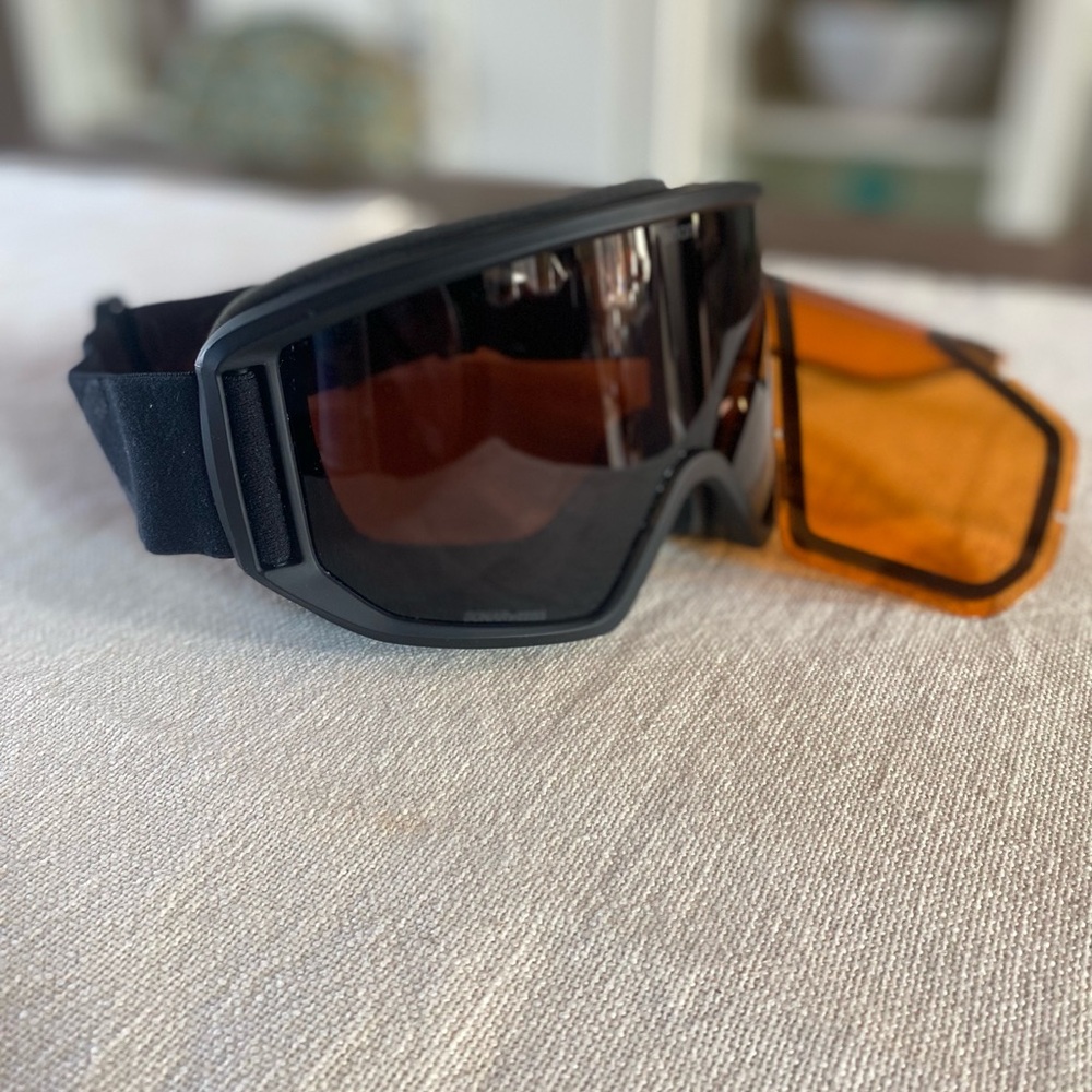 Anon Black and Orange Ski Goggles